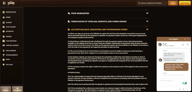Explore lizaro casino app Explore lizaro casino app